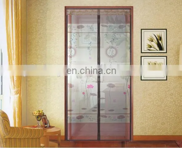 JILI YARN New Pringting Item Magnetic Sheer Anti-Mosquito Net Insect Screen photo-2
