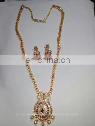 CZ Jewelry Necklace Manufacturer,cubic Zirconia Necklace Jewellery Exporter photo-2