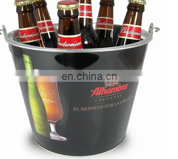 Stainless Steel Beer Bottle Cooler Ice Bucket With Customized Logo photo-4