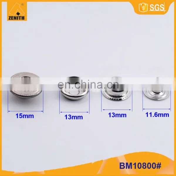 15mm Rhinestone Snap Button for Clothes BM10800 photo-4
