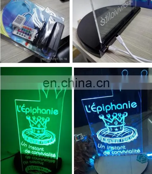 Best Selling LED Acrylic Display Stand Led Display Light photo-3