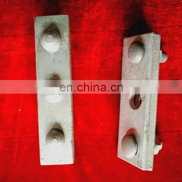 Dead End Clamp HDG Electric Line Hardware for Wire Fitting Cable Guy Clamp