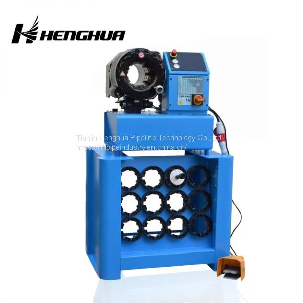 Finn Power Hydraulic Hose Crimping Machine With Dies Shelf and Quick Change Tool