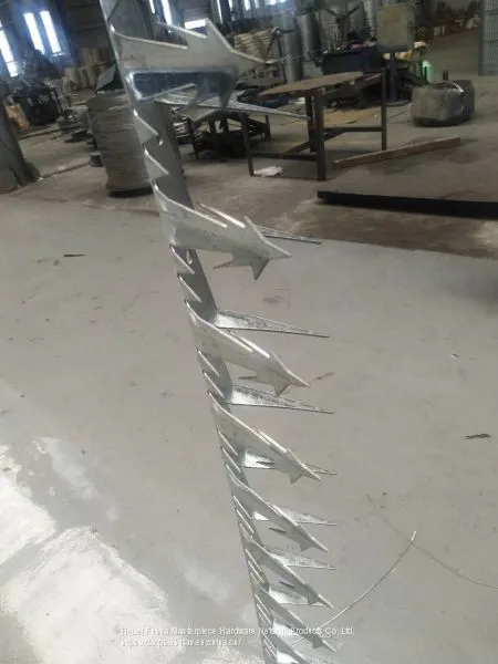 Galvanized Razor Spikes 1.25m for Security photo-4
