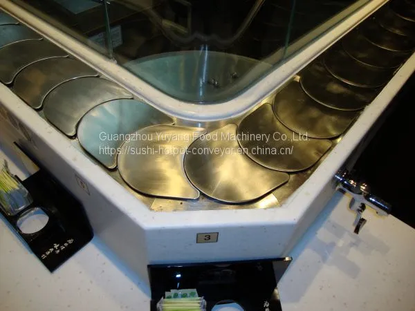 Sushi Convery Belt Sushi Train Sushi Bar Conveyor Belt Factory: Michaeldeng@gdyuyang.com photo-3