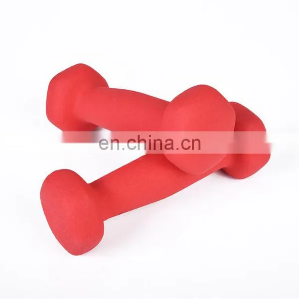 Fitness Equipment Fitness Women Bone Dipping Neoprene Dip Plastic Dumbbell photo-5