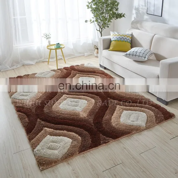 High Quality Fashionable Polyester 3D Shaggy Rug New Design photo-2
