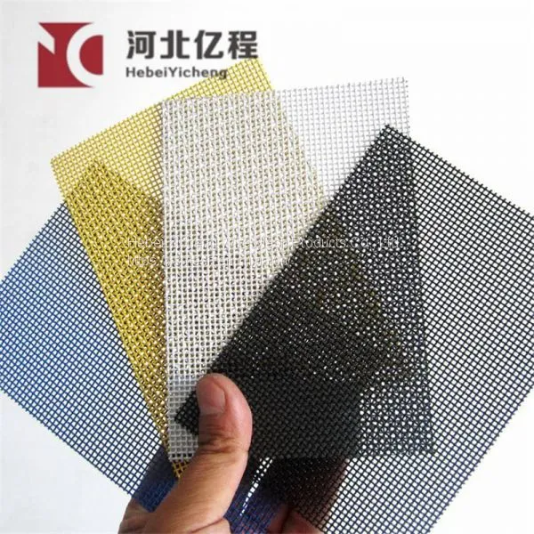 14mesh 12mesh 11mesh Diamond Mesh Screen Stainless Steel Bulletproof Security Window Screen photo-3