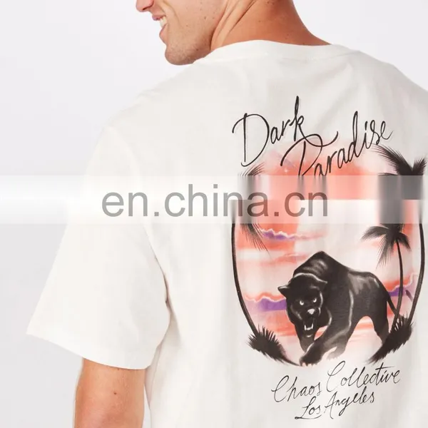 DiZNEW OEM High Quality Screen Printed T-Shirt photo-2
