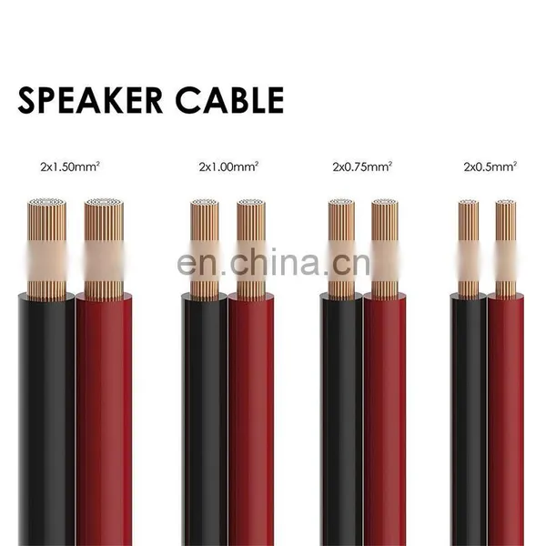 High Quality High End 18awg Red Black Nordost Speaker Wire Cable photo-7