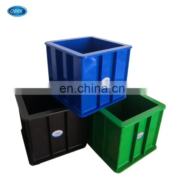 Recommend High Quality 150x150x150mm Plastic Concrete Test Cube Mould photo-2