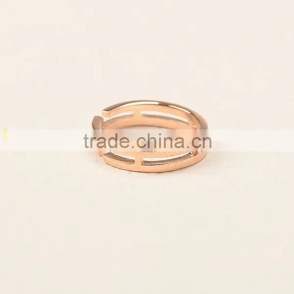 New Fashion Polishing Crown Shape Alloy Finger Ring photo-4