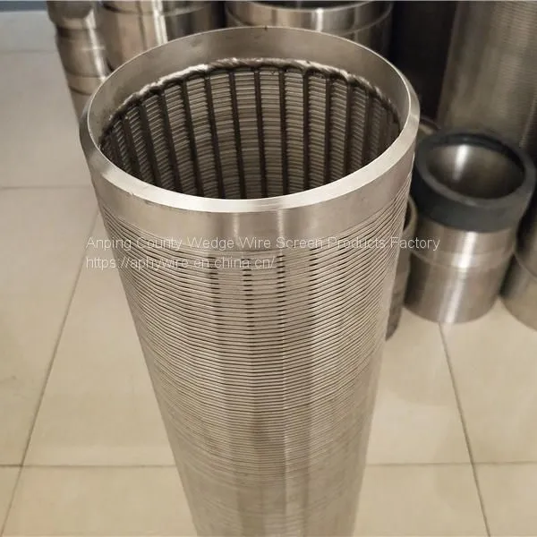 Wire Wrapped Sprial Screen Pipe, Stainless Steel Strainer Pipe photo-4