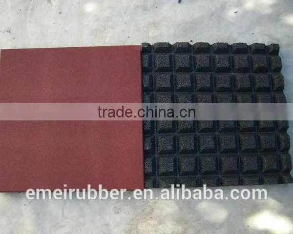 Anti-slip Rubber Outdoor Floor Tiles for Sport photo-4
