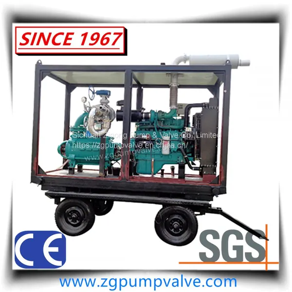 Diesel Engine Multistage Fire Pump High Pressure/High Head Multistage Pump With Vasft & CE Certificate photo-2