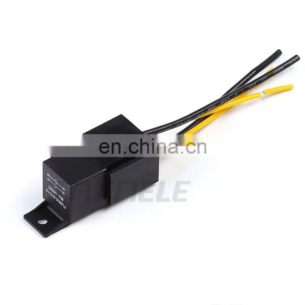 1Pcs/set Automotive Relay 12V 80A 4Pin 5Pin Wide Pin SPDT Car Automotive Relay With Relay Socket for Car Modification photo-5
