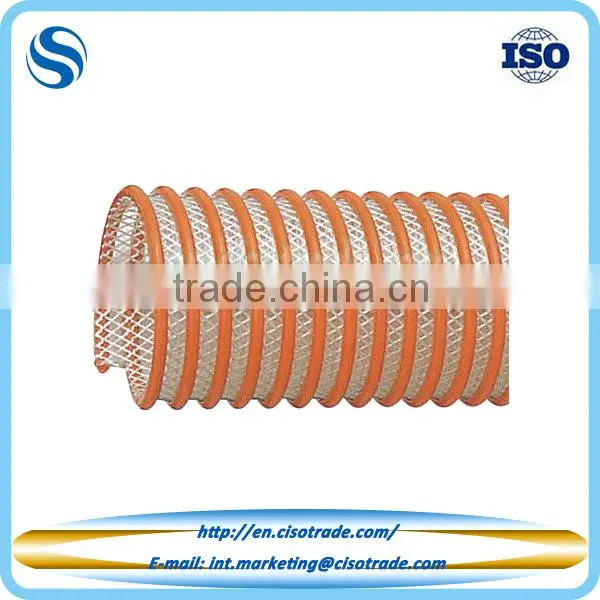 Flexible PVC Suction & Delivery Hose, Rigid PVC/nylon Helix Reinforced Plastic Pvc Hose Pipe