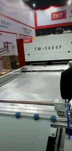 ZHT TM3000F Double-Station Automatic Vacuum Membrane Press Machine in Uzbekistan