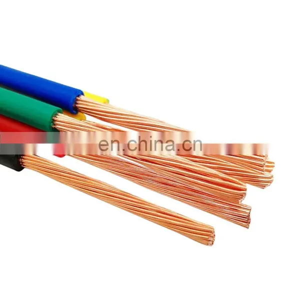 Factory Electrical Supplies Wire Copper Core Pvc Insulation 1.5mm Wire Electrical Building Wire photo-2