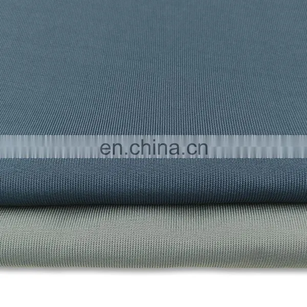 Chinese Factory Price High Stretch Flats Ribbed Knitted Fabric Custom 100% Wool Rib Knit photo-4
