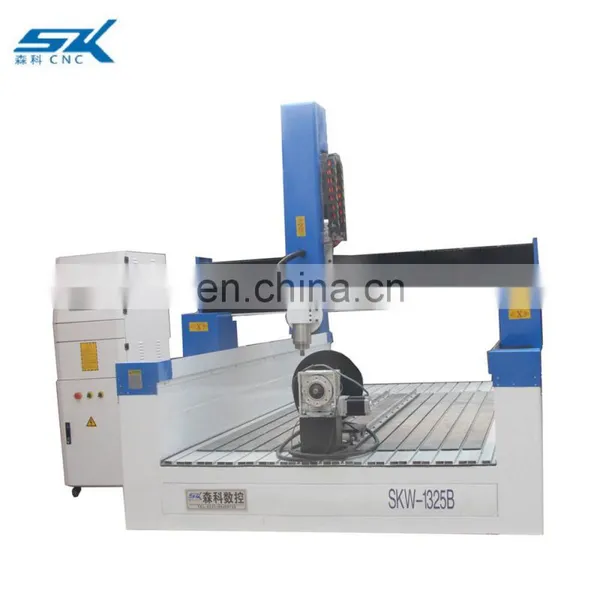 SKW-1325B Big z Axis Cnc Router Spindle Rotate Mould Making Cnc Router 4 Axis Foam photo-2