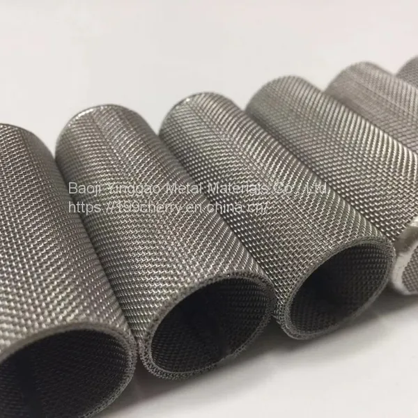 Multi-layer Metal Sintered Mesh Filter Element photo-2
