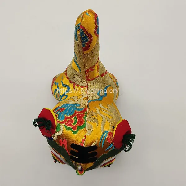 Chinese Traditional Handicraft Cloth Lucky Tiger Handmade Gift photo-5