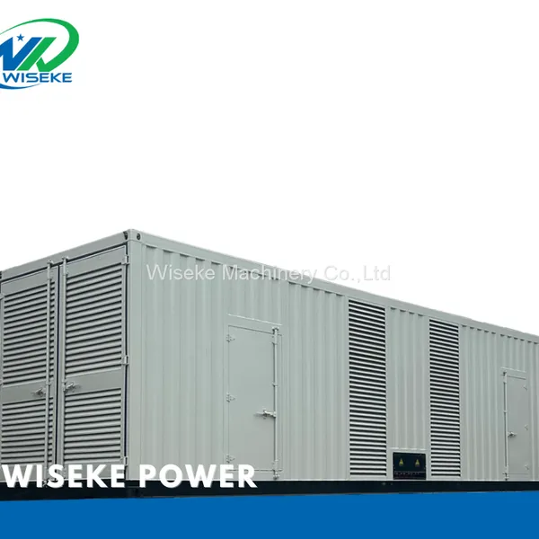 1000kva Cummins Container Type Diesel Genset Factory Price Wiseke Machinery