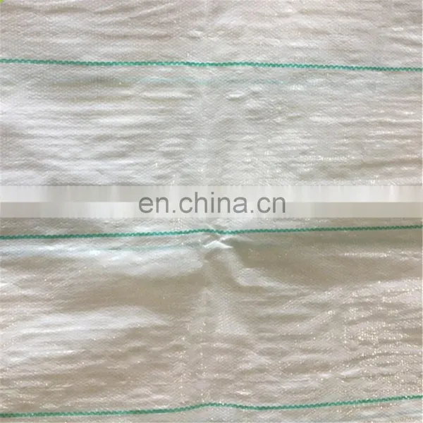 White Landscape Fabric Woven White Weed Mat Plastic Ground Cover photo-4