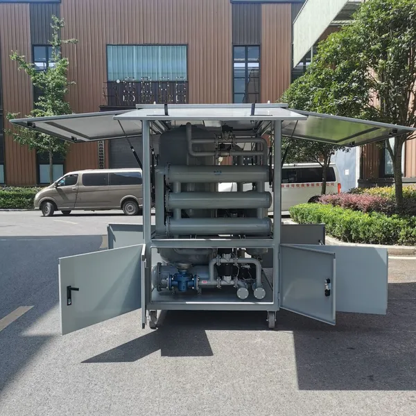 Vacuum Oil Purifier Transformer Oil Processing Plant photo-3