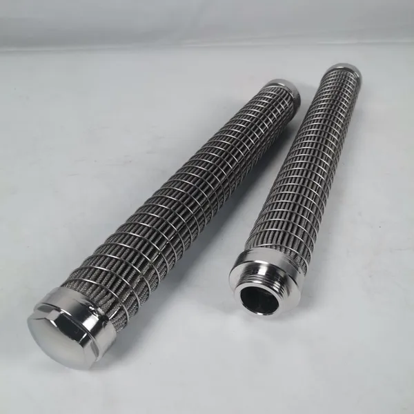 Wire Wound Stainless Steel Sintered Mesh Pleated Filter Candle RT-056 photo-4