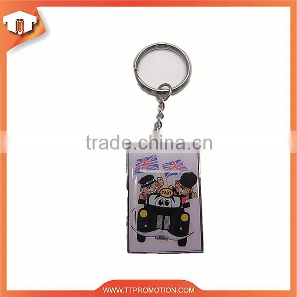2015 Best Selling Simple Fashion Flower Pandent Keychain photo-2