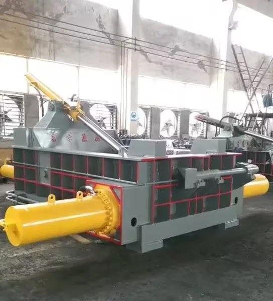 Double Master Cylinder Baler For Aluminum Steel Copper Scrap photo-1