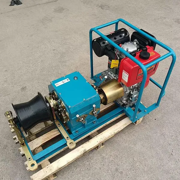 Changyun Technology 5T Diesel Winch (Shaft Drive) - A Cable Laying Pulling Machine photo-2