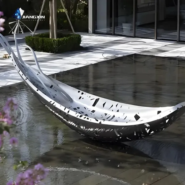 Contemporary Mobile Metal Sculptures With Starry Accents - Public Art Installations photo-3