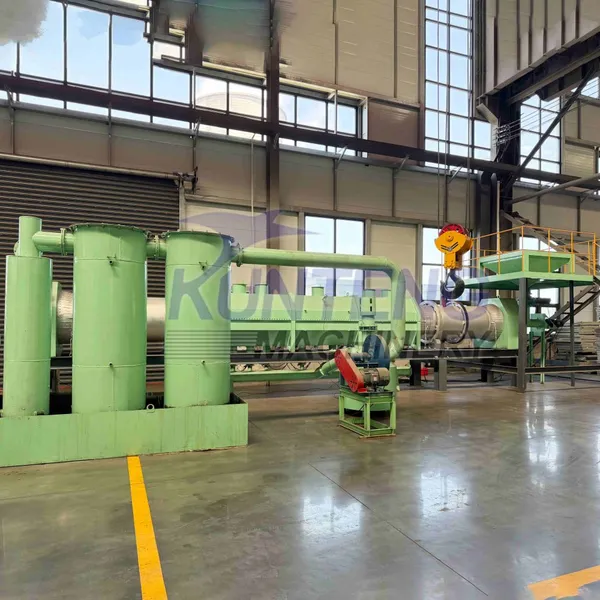 Rotary Sawdust Peanut Shell Carbonization Equipment Carbon Powder Making Machine EPC photo-2