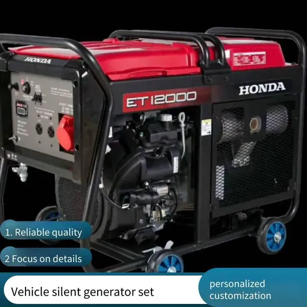 Original Japanese Zetor Honda 2.2kw Single-phase Mobile Gasoline Generator Sh3200ex photo-5
