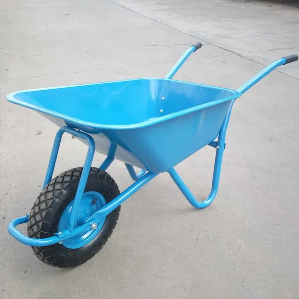 Heavy Duty Steel Tray Wheel Barrow With Deep Tray for Farm Tool Traders Private Label Service for Outdoor Material Moving in Africa photo-5