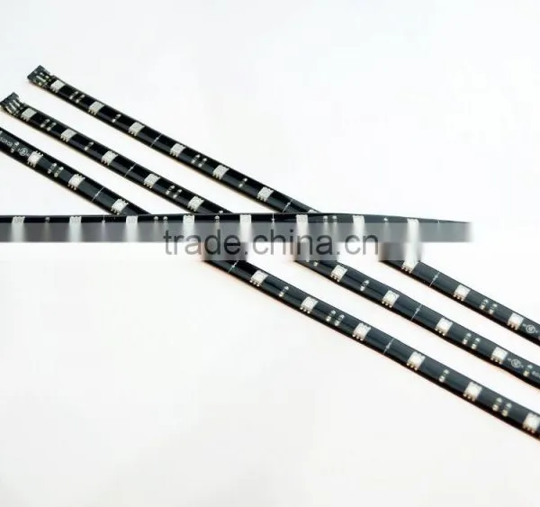 LED Flexible RGB SMD5050 Strip 3m Tape Light+DC12V Touch Remote Controller+2A Power photo-2