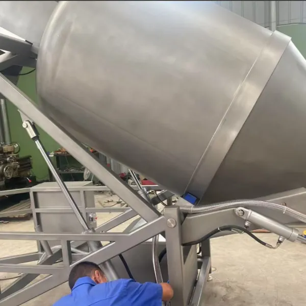 Industrial Refrigerated Vacuum Meat Tumbler photo-2