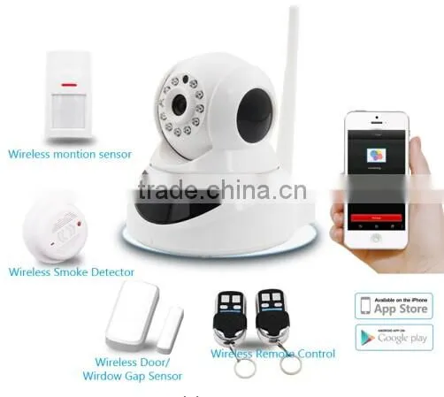 720P WiFi HD IP Camera for WiFi Home Intruder Burglar Alarm System Security photo-5