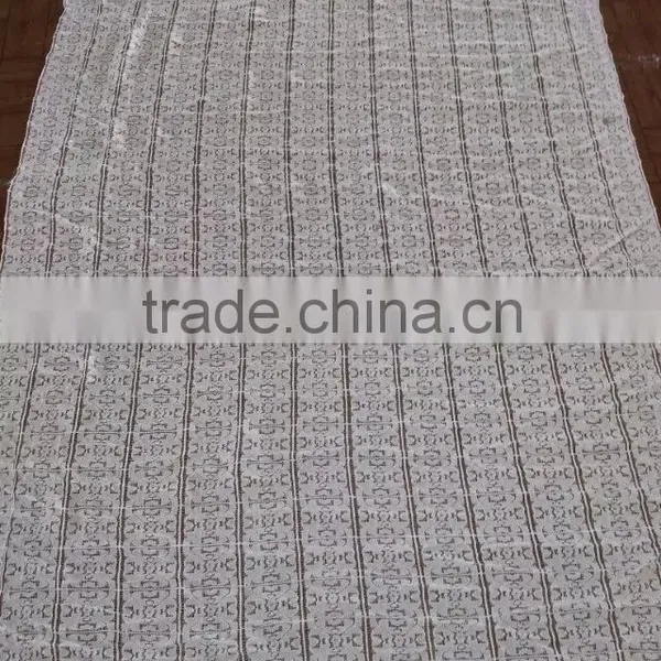 2016 Embroidery Milk Silk Fabric Full Lace Water Soluble Lace photo-3