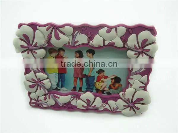 Photo Frame 2015 Hot Sale Lovely 3D Soft Rubber Pvc Photo Frame photo-3