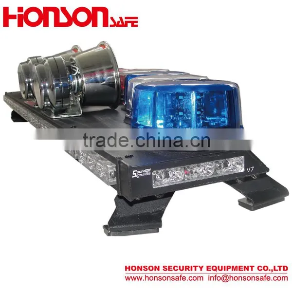 Warning 3W PHILPS LED Amber Lightbar,LED Lysbjelke HS-V7100 photo-4