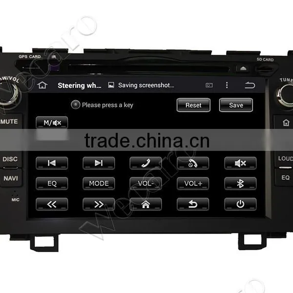 Wecaro Android 4.4.4 High Quality 8" 2 Din Car Dvd Gps for Honda Crv OBD2 Playstore 2006 - 2011 photo-5