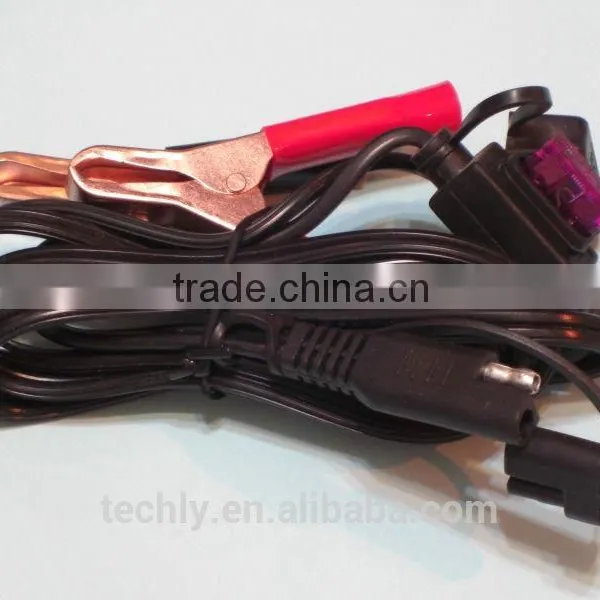 30A Battery Clamp SAE Plug Battery Tender Power Cable Connector photo-4