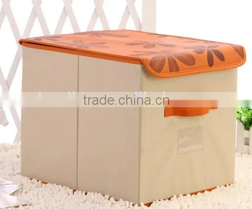 Spacious Canvas Collapsible Storage Box photo-4