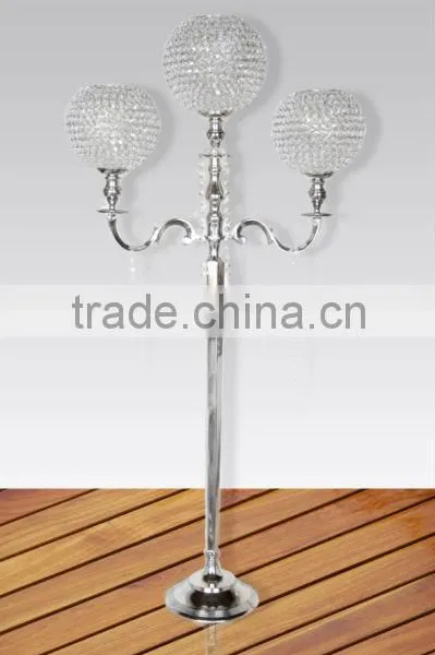 Crystal Candle Stand, Candelabra, Candle Holder, Pillar Holder