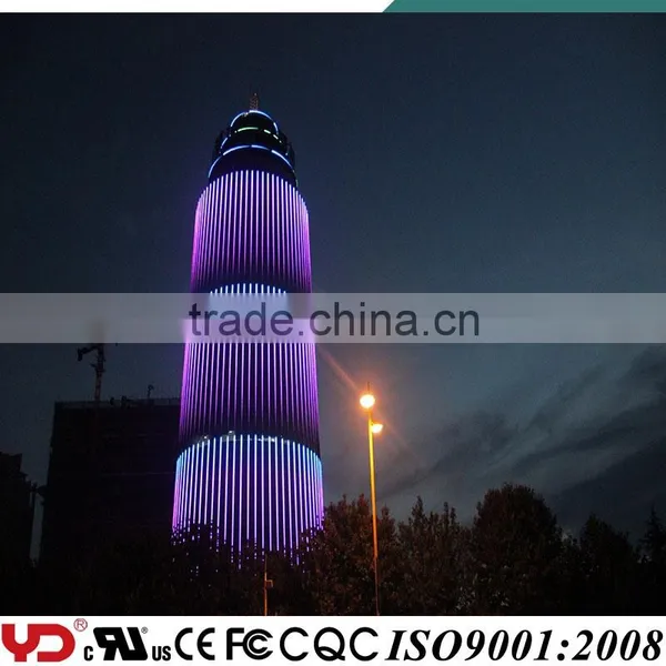 CE UL FCC IP68 Weatherproof Multi-color Led Media Facade photo-3