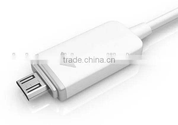 Glow in Dark Visible Colorful USB Data Charging Cable With LED photo-2
